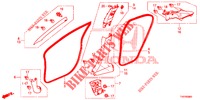 SAEULENZIERSTUECK (LH) für Honda CIVIC DIESEL 2.2 S 5 Türen 6 gang-Schaltgetriebe 2012