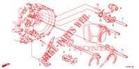 SCHALTGABEL/EINSTELLSCHRAUBE (DIESEL) (2.2L) für Honda CIVIC DIESEL 2.2 S 5 Türen 6 gang-Schaltgetriebe 2012