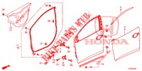 TUERTAFELN, VORNE(2D)  für Honda CIVIC DIESEL 2.2 S 5 Türen 6 gang-Schaltgetriebe 2012