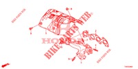 AUSPUFFKRUEMMER (DIESEL) (2.2L) für Honda CIVIC DIESEL 2.2 EXECUTIVE 5 Türen 6 gang-Schaltgetriebe 2012
