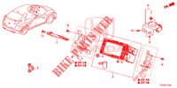 EINBAUSATZ F. RNS2  für Honda CIVIC DIESEL 2.2 EXECUTIVE 5 Türen 6 gang-Schaltgetriebe 2012