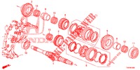HAUPTWELLE (DIESEL) (2.2L) für Honda CIVIC DIESEL 2.2 EXECUTIVE 5 Türen 6 gang-Schaltgetriebe 2012