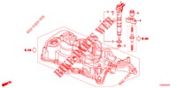 KRAFTSTOFFEINSPRITZUNG (DIESEL) (2.2L) für Honda CIVIC DIESEL 2.2 EXECUTIVE 5 Türen 6 gang-Schaltgetriebe 2012