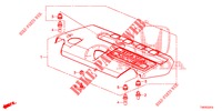 MOTORABDECKUNG (DIESEL) (2.2L) für Honda CIVIC DIESEL 2.2 EXECUTIVE 5 Türen 6 gang-Schaltgetriebe 2012
