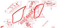 SAEULENZIERSTUECK (LH) für Honda CIVIC DIESEL 2.2 EXECUTIVE 5 Türen 6 gang-Schaltgetriebe 2012