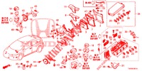 STEUERGERAT (COMPARTIMENT MOTEUR) (1) (DIESEL) (2.2L) für Honda CIVIC DIESEL 2.2 EXECUTIVE 5 Türen 6 gang-Schaltgetriebe 2012