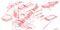 WERKZEUGE/WAGENHEBER  für Honda CIVIC DIESEL 2.2 EXECUTIVE 5 Türen 6 gang-Schaltgetriebe 2012