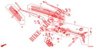 WINDSCHUTZSCHEIBENWISCHER (LH) für Honda CIVIC DIESEL 2.2 EXECUTIVE 5 Türen 6 gang-Schaltgetriebe 2012