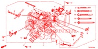 MOTORKABELBAUM (1.4L) für Honda CIVIC 1.4 COMFORT 5 Türen 6 gang-Schaltgetriebe 2013