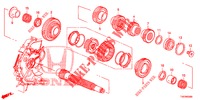 NEBENWELLE  für Honda CIVIC 1.4 COMFORT 5 Türen 6 gang-Schaltgetriebe 2013
