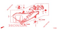 SCHEINWERFER  für Honda CIVIC 1.4 COMFORT 5 Türen 6 gang-Schaltgetriebe 2013