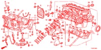 ZYLINDERBLOCK/OELWANNE (1.4L) für Honda CIVIC 1.4 COMFORT 5 Türen 6 gang-Schaltgetriebe 2013