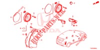 ANTENNE/LAUTSPRECHER  für Honda CIVIC 1.4 S 5 Türen 6 gang-Schaltgetriebe 2013