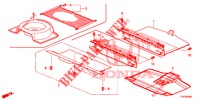 BODENBEHAELTER, HINTEN  für Honda CIVIC 1.4 S 5 Türen 6 gang-Schaltgetriebe 2013