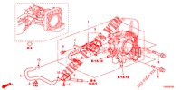 DROSSELKLAPPENGEHAEUSE (1.4L) für Honda CIVIC 1.4 S 5 Türen 6 gang-Schaltgetriebe 2013