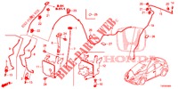 WINDSCHUTZSCHEIBENWASCHER (2D)  für Honda CIVIC 1.4 S 5 Türen 6 gang-Schaltgetriebe 2013