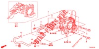 DROSSELKLAPPENGEHAEUSE (1.4L) für Honda CIVIC 1.4 EXECUTIVE 5 Türen 6 gang-Schaltgetriebe 2013