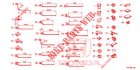 KABELBAUMBAND/BUEGEL(RH)  für Honda CIVIC 1.4 EXECUTIVE 5 Türen 6 gang-Schaltgetriebe 2013