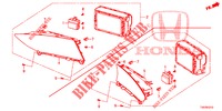 MITTLERES DISPLAY  für Honda CIVIC 1.4 EXECUTIVE 5 Türen 6 gang-Schaltgetriebe 2013