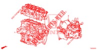 MOTOREINHEIT/GETRIEBE KOMPL. (1.4L) für Honda CIVIC 1.4 EXECUTIVE 5 Türen 6 gang-Schaltgetriebe 2013