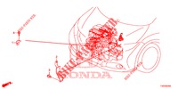 MOTORKABELBAUM, STREBE (1.4L) für Honda CIVIC 1.4 EXECUTIVE 5 Türen 6 gang-Schaltgetriebe 2013