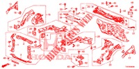 VORDERE TRENNWAND/STIRNWAND  für Honda CIVIC 1.4 EXECUTIVE 5 Türen 6 gang-Schaltgetriebe 2013