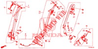 VORDERSITZ/SITZGURTE  für Honda CIVIC 1.4 EXECUTIVE 5 Türen 6 gang-Schaltgetriebe 2013