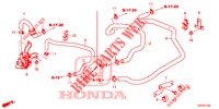 WASSERSCHLAUCH/HEIZUNGSSCHACHT (1.4L) (LH) für Honda CIVIC 1.4 EXECUTIVE 5 Türen 6 gang-Schaltgetriebe 2013