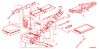 WERKZEUGE/WAGENHEBER  für Honda CIVIC 1.4 EXECUTIVE 5 Türen 6 gang-Schaltgetriebe 2013