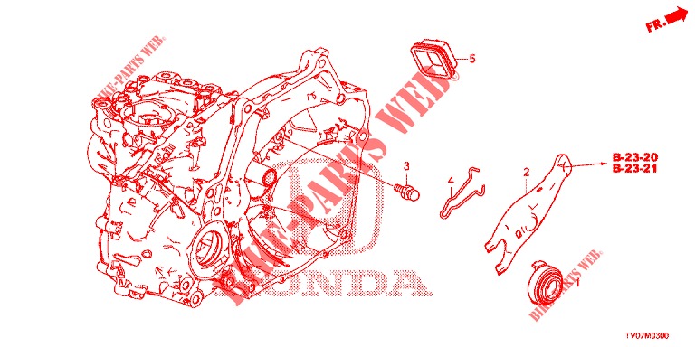 KUPPLUNGSFREIGABE  für Honda CIVIC 1.4 EXECUTIVE 5 Türen 6 gang-Schaltgetriebe 2013