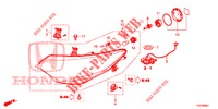 SCHEINWERFER (HID) für Honda CIVIC DIESEL 1.6 EXECUTIVE 5 Türen 6 gang-Schaltgetriebe 2013
