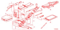 WERKZEUGE/WAGENHEBER  für Honda CIVIC DIESEL 1.6 EXECUTIVE 5 Türen 6 gang-Schaltgetriebe 2013