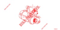 ANLASSER (DENSO) (DIESEL) (1.6L) für Honda CIVIC DIESEL 1.6 LIFESTYLE 5 Türen 6 gang-Schaltgetriebe 2013