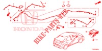 ANTENNE/LAUTSPRECHER (LH) für Honda CIVIC DIESEL 1.6 LIFESTYLE 5 Türen 6 gang-Schaltgetriebe 2013