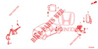 AUTOMATISCHER NIVEAUAUSGLEICH  für Honda CIVIC DIESEL 1.6 LIFESTYLE 5 Türen 6 gang-Schaltgetriebe 2013