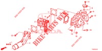 EINLASSKLAPPENVENTIL (DIESEL) (1.6L) für Honda CIVIC DIESEL 1.6 LIFESTYLE 5 Türen 6 gang-Schaltgetriebe 2013