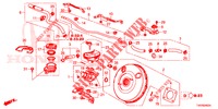 HAUPTBREMSZYLINDER/MASTER POWER (DIESEL) (LH) für Honda CIVIC DIESEL 1.6 LIFESTYLE 5 Türen 6 gang-Schaltgetriebe 2013