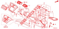 INSTRUMENT, ZIERSTUECK (COTE DE PASSAGER) (LH) für Honda CIVIC DIESEL 1.6 LIFESTYLE 5 Türen 6 gang-Schaltgetriebe 2013