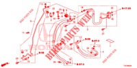 KLIMAANLAGE (FLEXIBLES/TUYAUX) (DIESEL) (1.6L) (LH) für Honda CIVIC DIESEL 1.6 LIFESTYLE 5 Türen 6 gang-Schaltgetriebe 2013