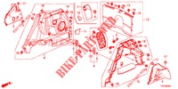 KOFFERRAUM SEITENVERKL.  für Honda CIVIC DIESEL 1.6 LIFESTYLE 5 Türen 6 gang-Schaltgetriebe 2013