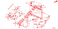 KUEHLERSCHLAUCH/RESERVETANK (DIESEL) (1.6L) für Honda CIVIC DIESEL 1.6 LIFESTYLE 5 Türen 6 gang-Schaltgetriebe 2013