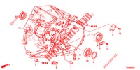 KUPPLUNGSGEHAEUSE (DIESEL) (1.6L) für Honda CIVIC DIESEL 1.6 LIFESTYLE 5 Türen 6 gang-Schaltgetriebe 2013