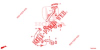 ÖLROHR DES TURBOLADERS (DIESEL) (1.6L) für Honda CIVIC DIESEL 1.6 LIFESTYLE 5 Türen 6 gang-Schaltgetriebe 2013