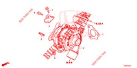TURBOLADER (DIESEL) (1.6L) für Honda CIVIC DIESEL 1.6 LIFESTYLE 5 Türen 6 gang-Schaltgetriebe 2013