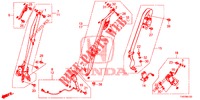 VORDERSITZ/SITZGURTE  für Honda CIVIC DIESEL 1.6 LIFESTYLE 5 Türen 6 gang-Schaltgetriebe 2013