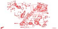 WASSERPUMPE/THERMOSTAT (DIESEL) (1.6L) für Honda CIVIC DIESEL 1.6 LIFESTYLE 5 Türen 6 gang-Schaltgetriebe 2013