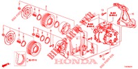 KLIMAANLAGE (COMPRESSEUR) (1.8L) für Honda CIVIC 1.8 COMFORT 5 Türen 5 gang automatikgetriebe 2013