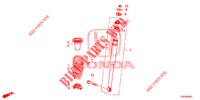 STOSSDAEMPFER HINTEN  für Honda CIVIC 1.8 COMFORT 5 Türen 5 gang automatikgetriebe 2013