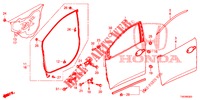 TUERTAFELN, VORNE(2D)  für Honda CIVIC 1.8 COMFORT 5 Türen 5 gang automatikgetriebe 2013