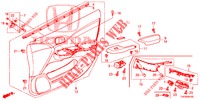 TUERVERKLEIDUNG, VORNE (LH) für Honda CIVIC 1.8 COMFORT 5 Türen 5 gang automatikgetriebe 2013